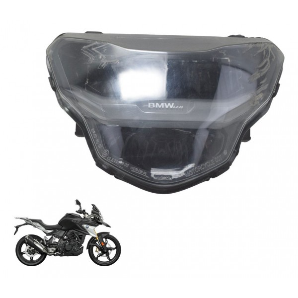 Farol C/ Detalhes Com Reator Bmw G310 Gs 20-24 Original