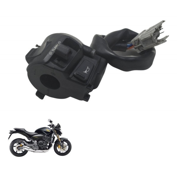 Chave Punho Luz C/ Detalhes Honda Cb 600f Hornet 08-11 Orig