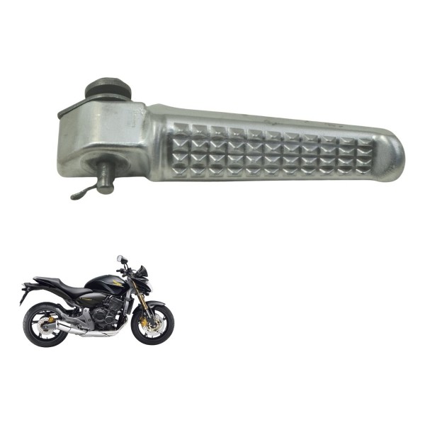 Pedaleira Traseira Esquerda Honda Cb 600f Hornet 08-11 Orig