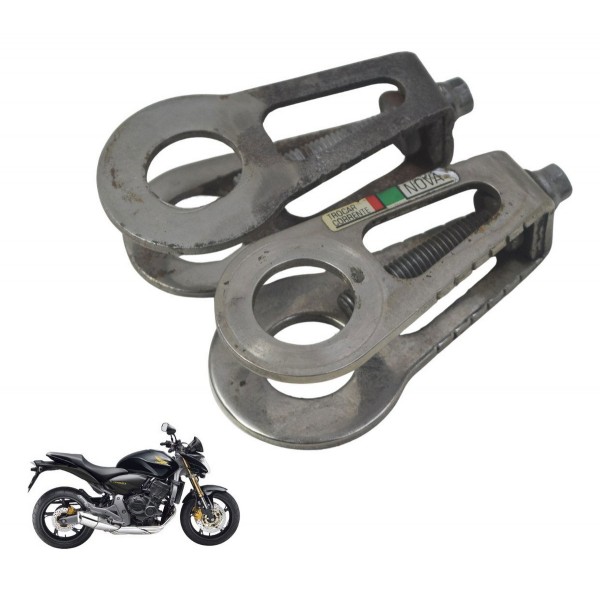 Par Esticador Corrente Honda Cb 600f Hornet 08-11 Original