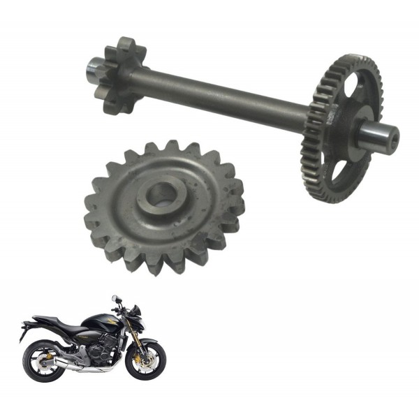 Engrenagem Redução Partida Honda Cb 600f Hornet 08-11 Orig