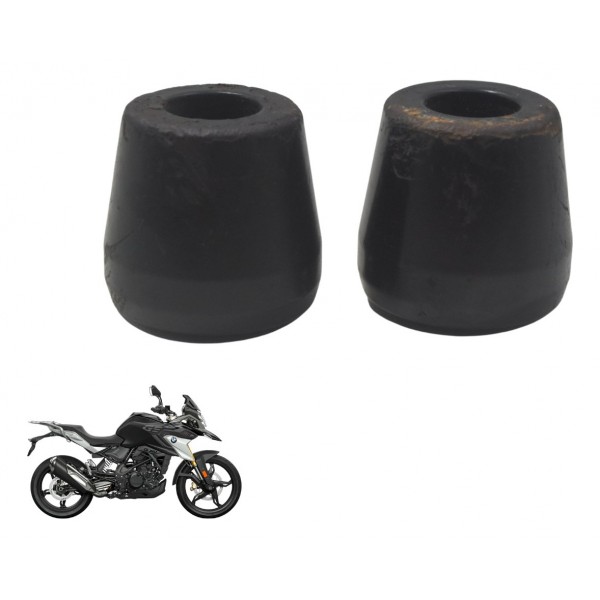 Par Peso Guidão C/ Detalhes Bmw G310 Gs 20-24 Original