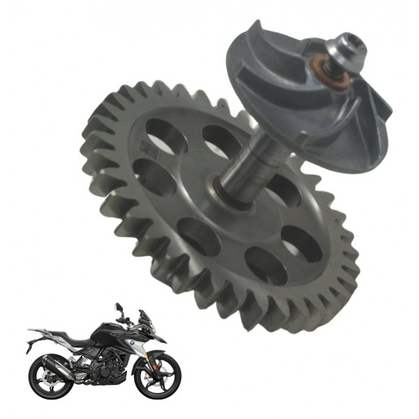 Hélice Rotor Eixo Bomba Água Bmw G310 Gs 20-24 Original