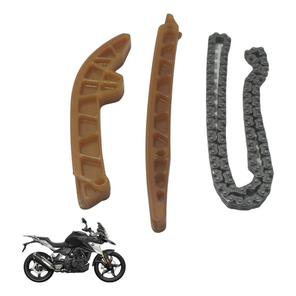 Kit Guia Tensor Corrente Comando Bmw G310 Gs 20-24 Original