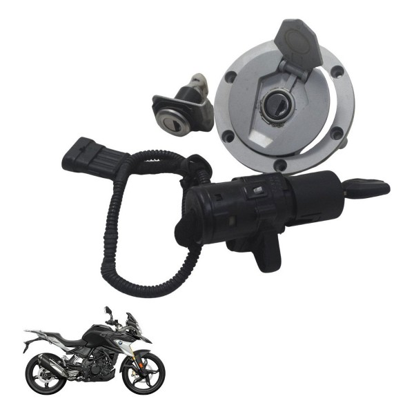 Kit Chave Ignição Bmw G310 Gs 20-24 Original