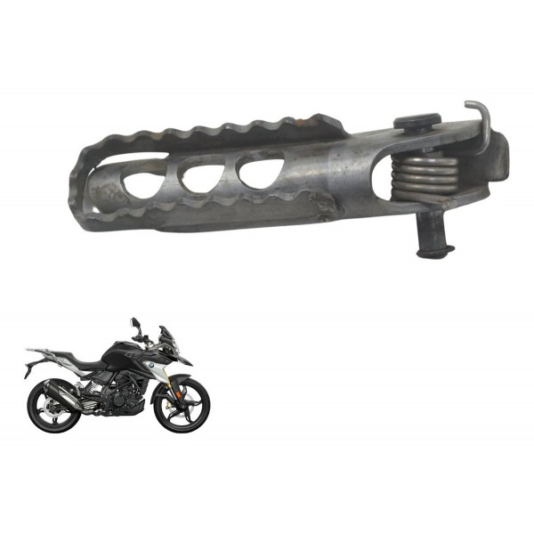 Pedaleira Dianteira Esq C/ Detalhes Bmw G310 Gs 20-24 Orig