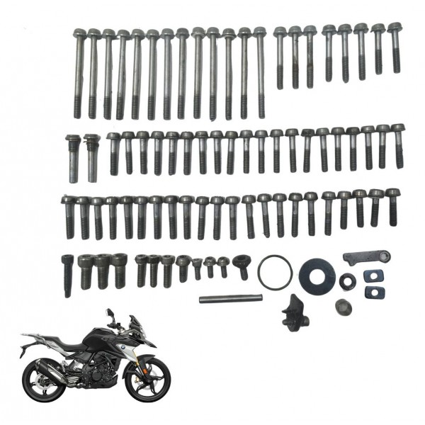 Kit Parafusos Motor Bmw G310 Gs 20-24 Original