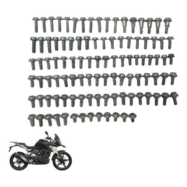 Kit Parafusos Carenagem Bmw G310 Gs 20-24 Original