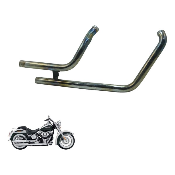 Curva Escape Harley Softail Deluxe Flstn 12-15 Original
