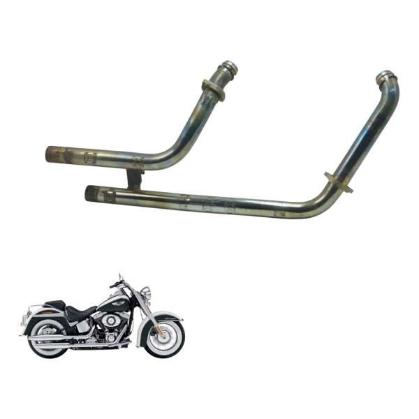 Curva Escape Harley Softail Deluxe Flstn 12-15 Original
