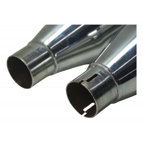 Par Ponteira Escape Harley Softail Deluxe Flstn 12-15 Orig