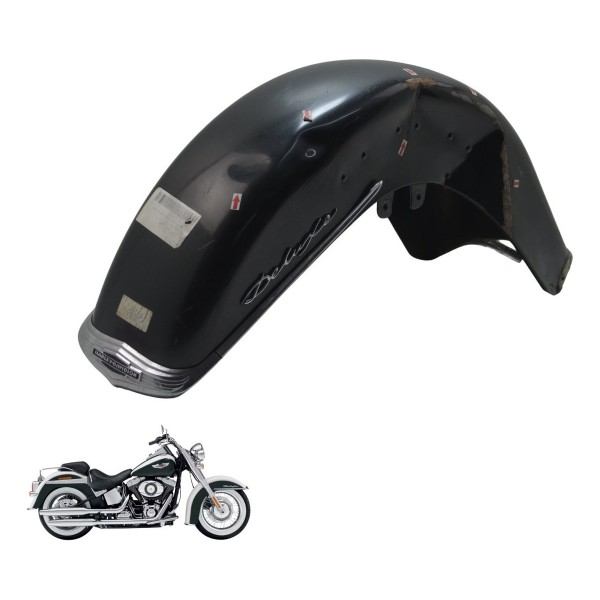 Paralama Diant C/ Avaria Harley Softail Deluxe Flstn 12-15