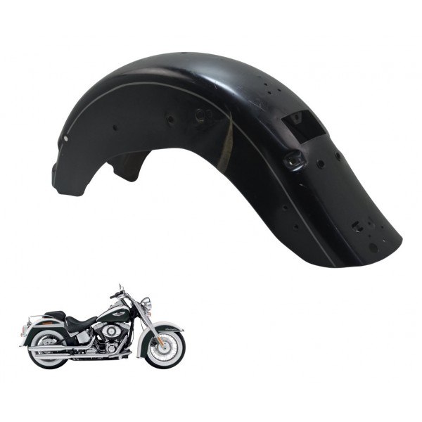 Paralama Tras C/ Avaria Harley Softail Deluxe Flstn 12-15