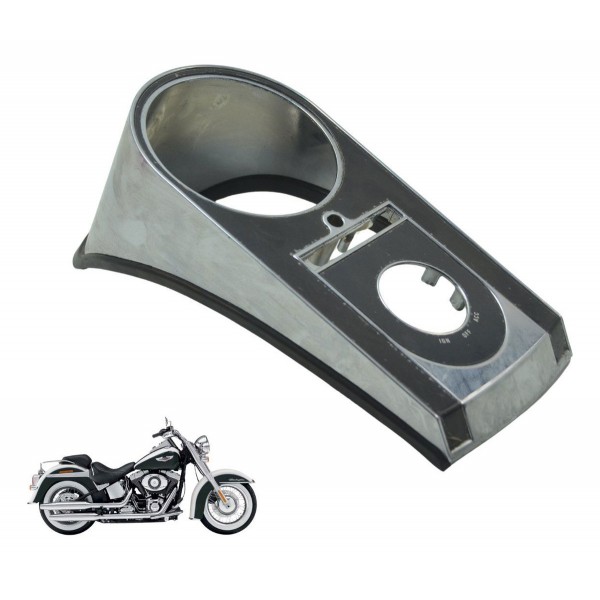 Acabamento Painel Harley Softail Deluxe Flstn 12-15 Original