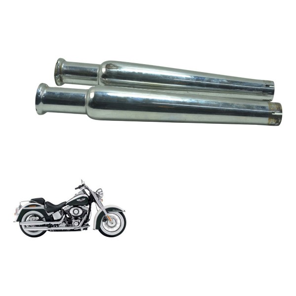 Par Ponteira Esport Deta Harley Softail Deluxe Flstn 12-15