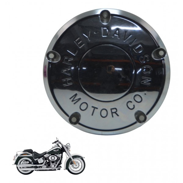 Tampa Inspeção Prim Harley Softail Deluxe Flstn 12-15 Orig