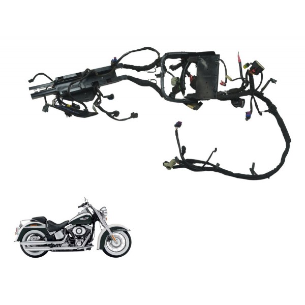 Chicote Principal Harley Softail Deluxe Flstn 12-15 Original
