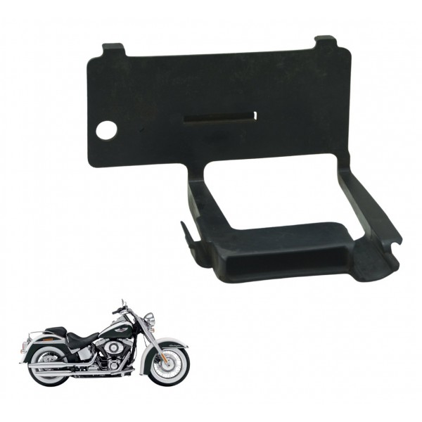 Suporte Caixa Bateria Harley Softail Deluxe Flstn 12-15 Orig