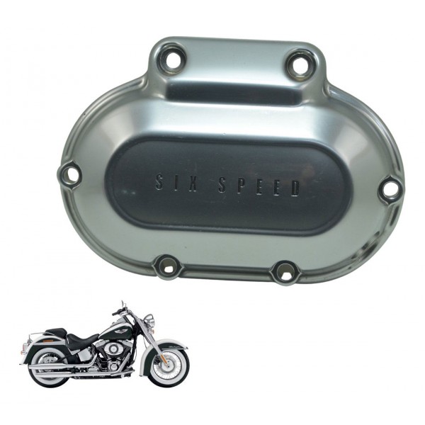 Tampa Caixa Marcha Harley Softail Deluxe Flstn 12-15 Orig
