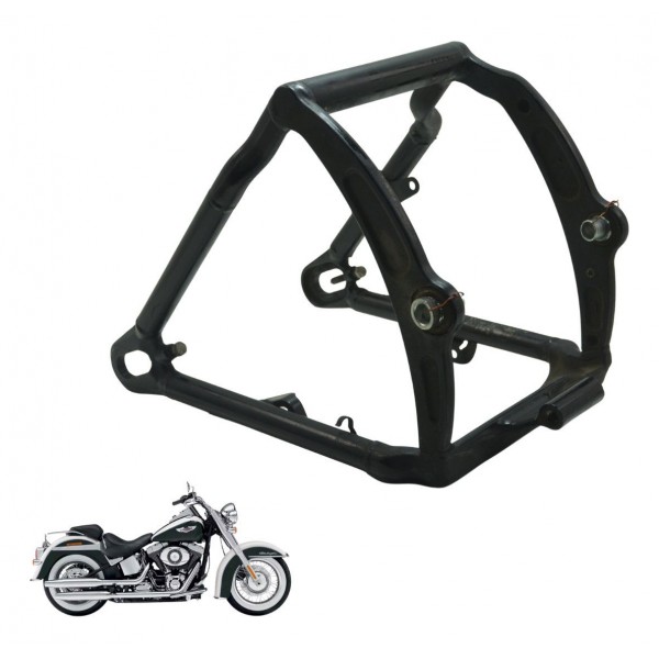 Quadro Elástico Harley Softail Deluxe Flstn 12-15 Original