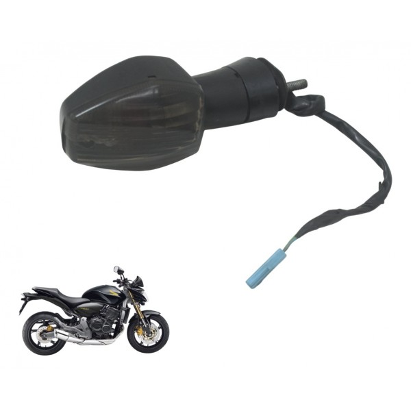 Pisca Traseiro Esq C/ Detalh Honda Cb 600f Hornet 08-11 Orig