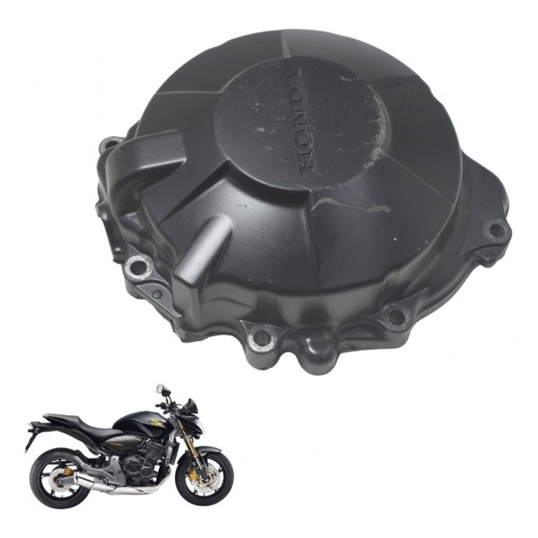 Tampa Motor Esq Estator C/ Detalh Honda Cb 600f Hornet 08-11