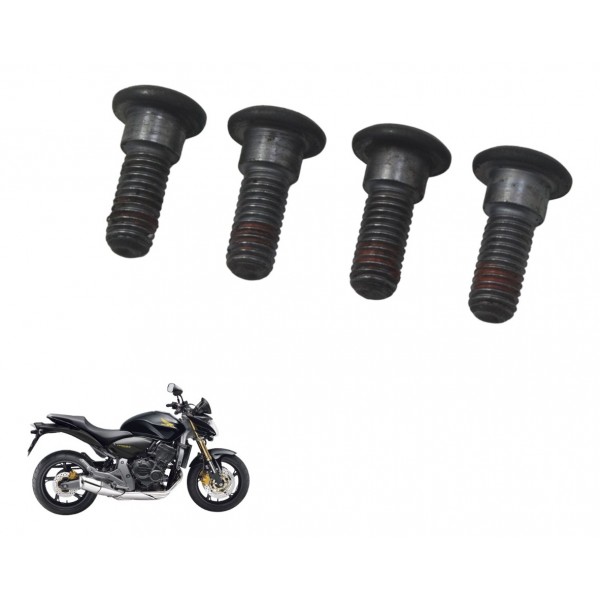 Jogo Parafuso Disco Freio Tras Honda Cb 600f Hornet 08-11