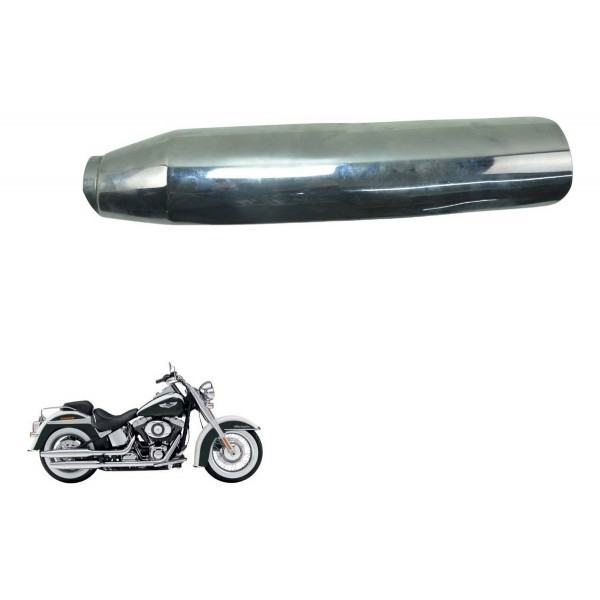 Capa Proteção Escape Harley Softail Deluxe Flstn 12-15 Origi