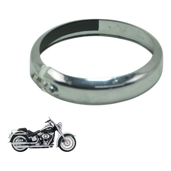 Aro Farol Auxili Harley Softail Deluxe Flstn 12-15 Original