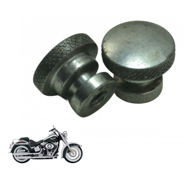 Par Porca Banco Harley Softail Deluxe Flstn 12-15 Original