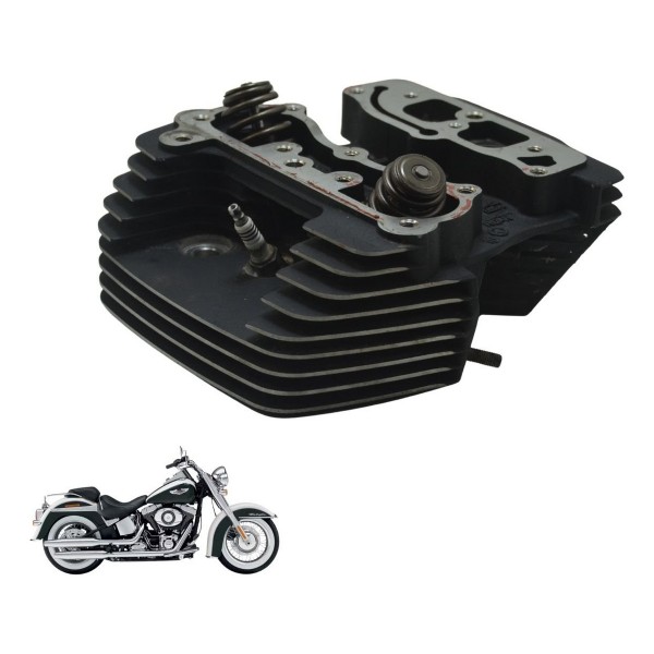 Cabeçote Traseiro Harley Softail Deluxe Flstn 12-15 Original