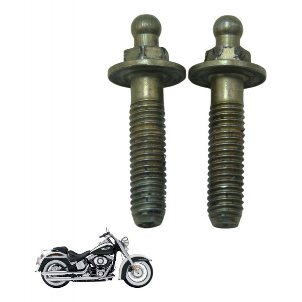 Par Parafuso Respiro Motor Harley Softail Deluxe Flstn 12-15