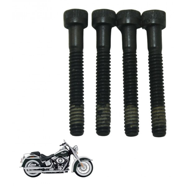 Jogo Parafuso Estator Harley Softail Deluxe Flstn 12-15 Orig