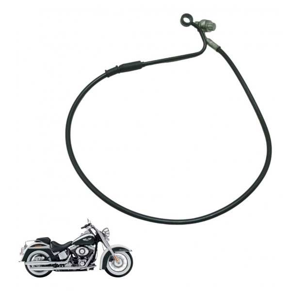 Flexível Freio Dianteiro Harley Softail Deluxe Flstn 12-15