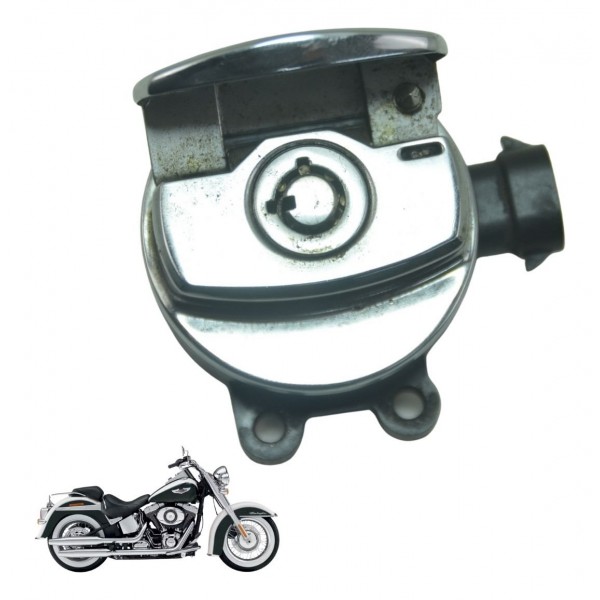 Chave Ignição Harley Softail Deluxe Flstn 12-15 Original