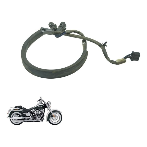 Chicote Lanterna Traseira Harley Softail Deluxe Flstn 12-15