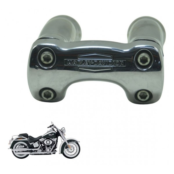 Riser Guidão 1/4 Pol Harley Softail Deluxe Flstn 12-15 Orig