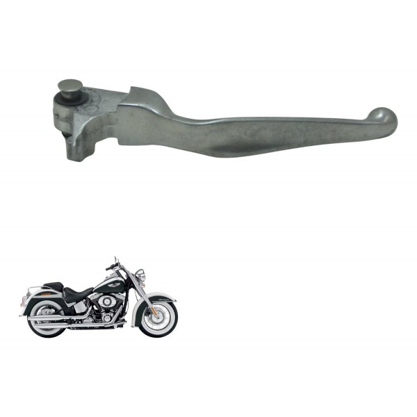 Manete Freio C/ Detal Harley Softail Deluxe Flstn 12-15 Orig