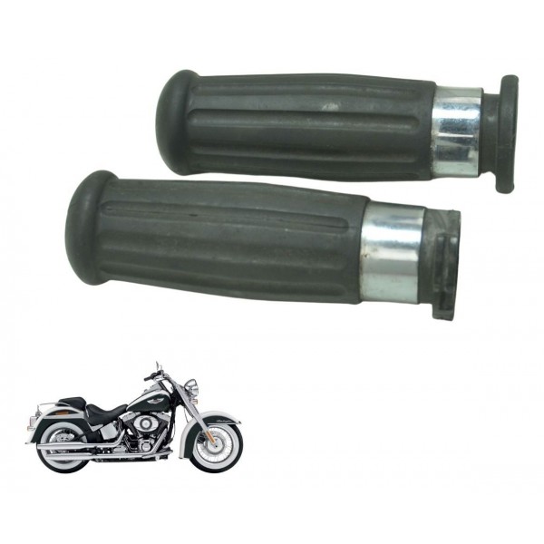 Par Manoplas Custom C/ Det Harley Softail Deluxe Flstn 12-15