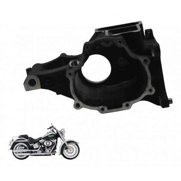 Carcaça Caixa Marcha Harley Softail Deluxe Flstn 12-15 Orig