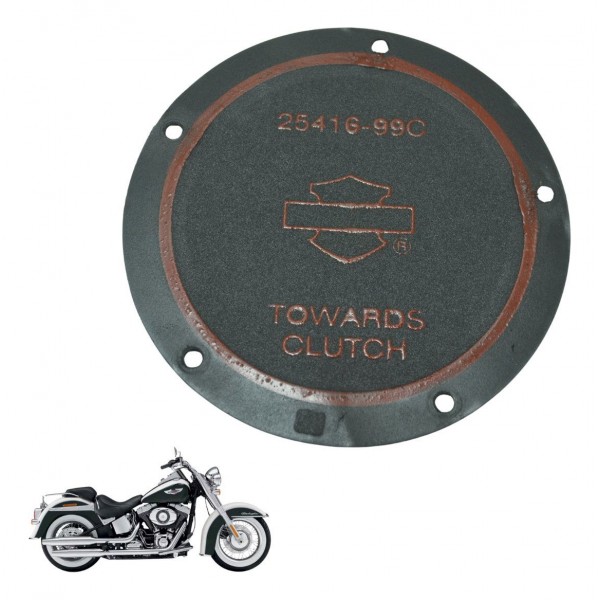 Junta Tampa Inspeção Harley Softail Deluxe Flstn 12-15 Orig