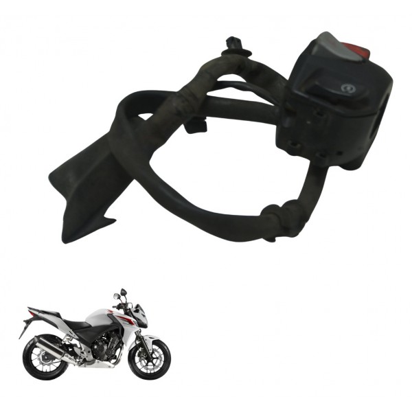 Chave Punho Partida Honda Cb 500 F 14-15 Original