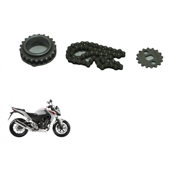 Engrenagem Corrente Bomba Óleo Honda Cb 500 F 14-15 Original