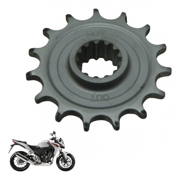 Pinhão 15 Dentes Honda Cb 500 F 14-15 Original