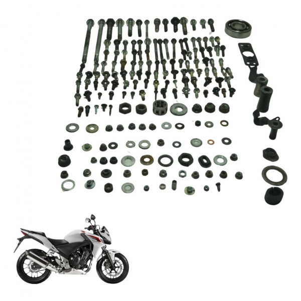 Kit Parafusos Diversos Honda Cb 500 F 14-15 Original
