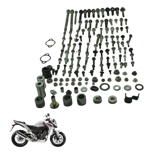 Kit Parafusos Diversos Honda Cb 500 F 14-15 Original
