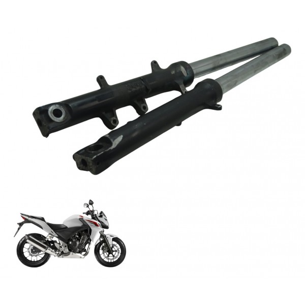 Par Bengala Completa C/ Detalhes Honda Cb 500 F 14-15 Orig
