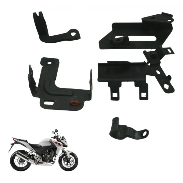 Kit Suportes Diversos Honda Cb 500 F 14-15 Original