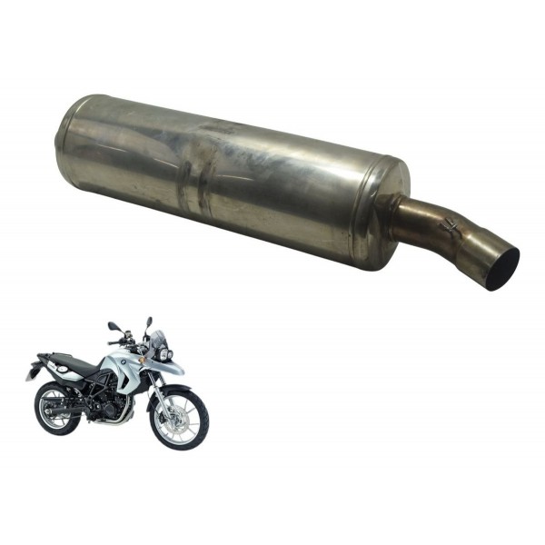 Ponteira Escape C/ Detalhes Bmw F 650 Gs 09-12 Original