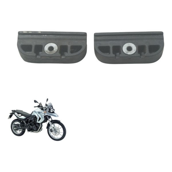 Par Borracha Acabamento Modulo Bmw F 650 Gs 09-12 Original